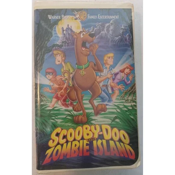 Scooby-Doo on Zombie Island VHS Clamshell 1998 Warner Bros. Family Entertainment - Picture 1 of 4
